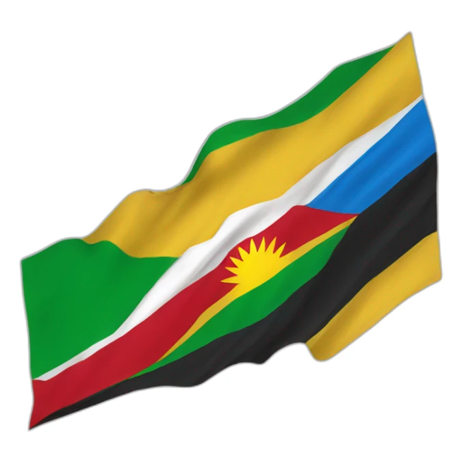 Kurdistan, Flagge sticker