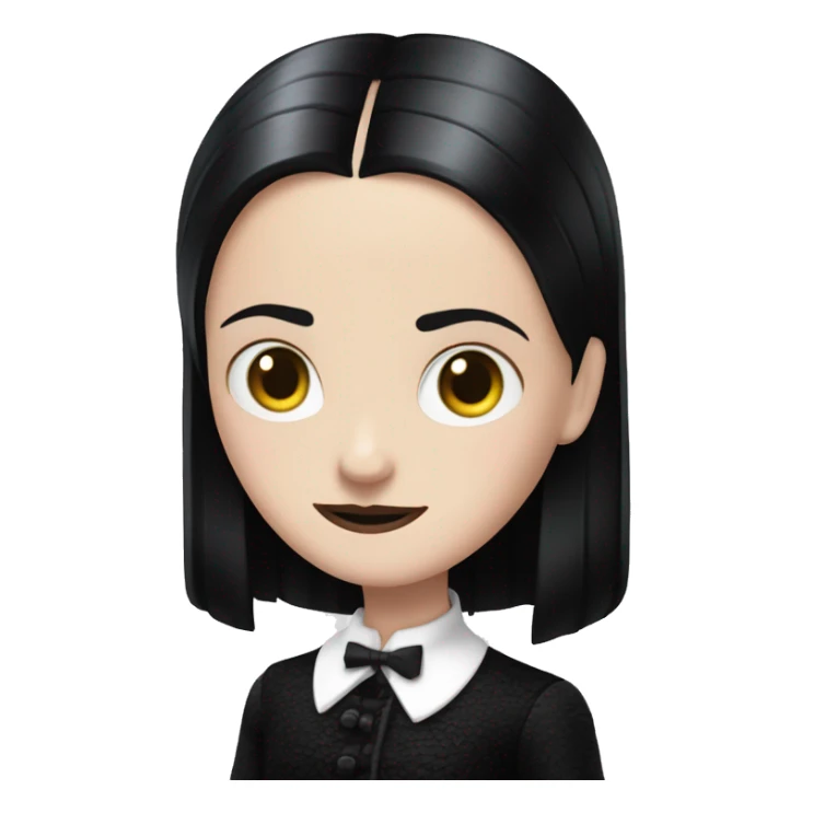 Wednesday Addams’s 4 story haunted dream mansion  sticker