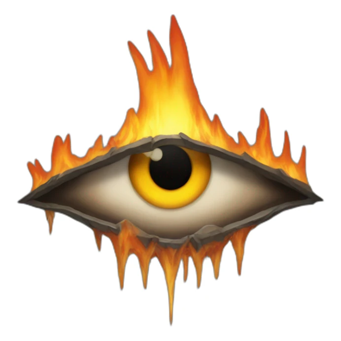 the great eye of sauron sticker