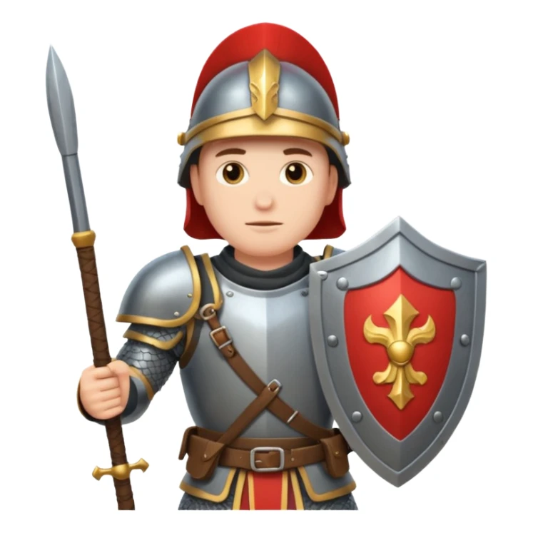 Big Shield Soldier sticker