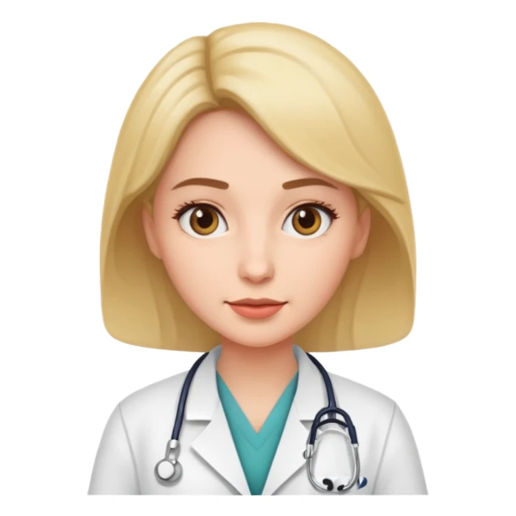 woman doctor sticker