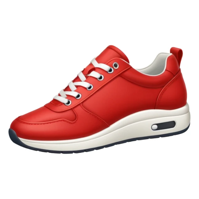 a pair of sneakers: rojos sticker