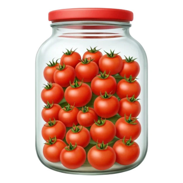 Jar of tomatos sticker