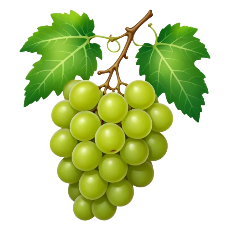 ONE single grape, not a bunch of grapes sticker