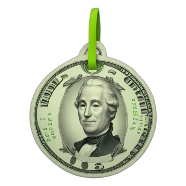 tag money sticker