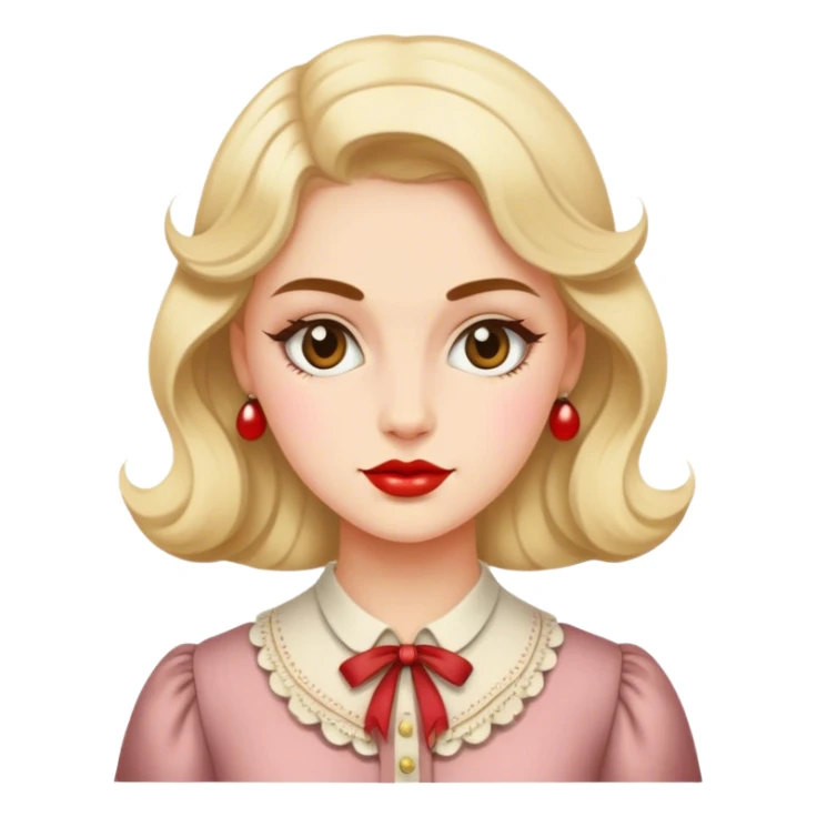 aesthetic vintage WOMAN sticker