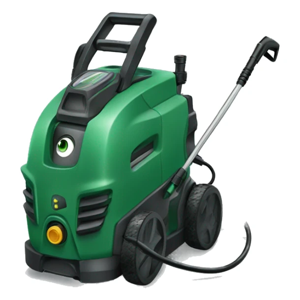 dark green high pressure washer (Gerni) sticker
