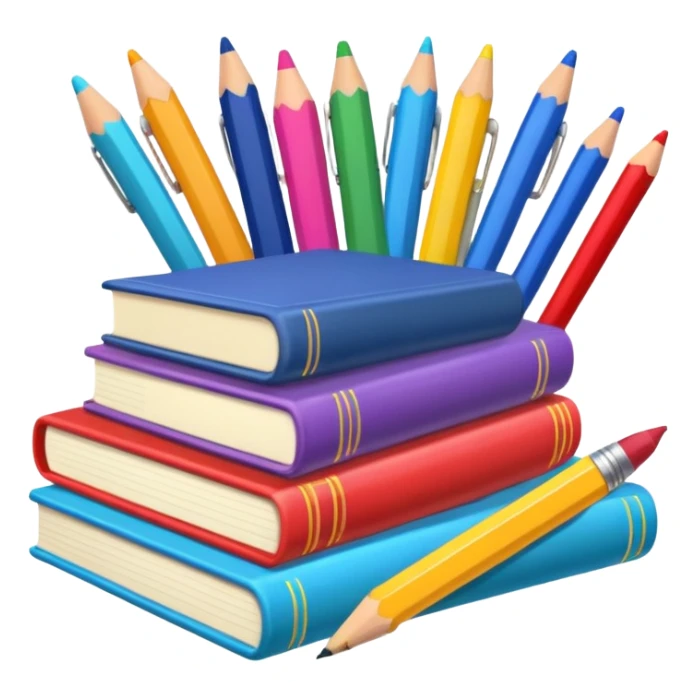 school stuff sticker