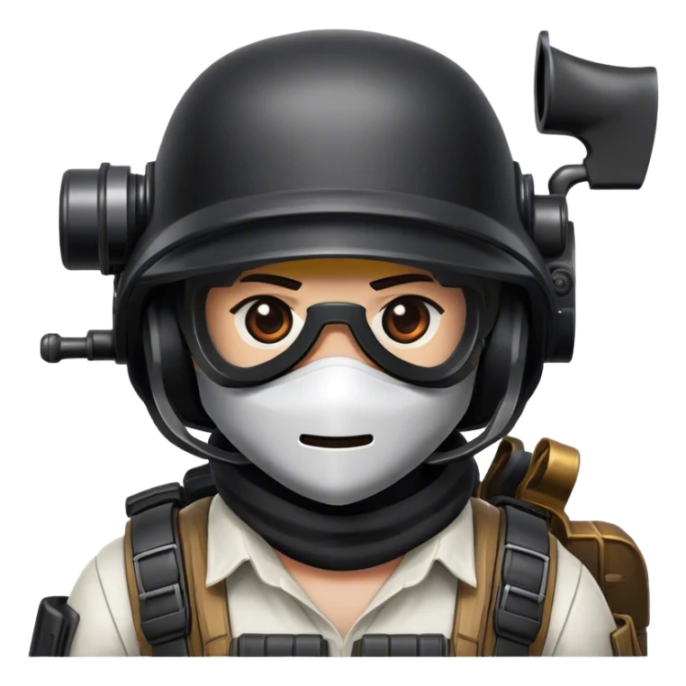 Pubg mobile için amansız suikastçı seti tasarla  sticker