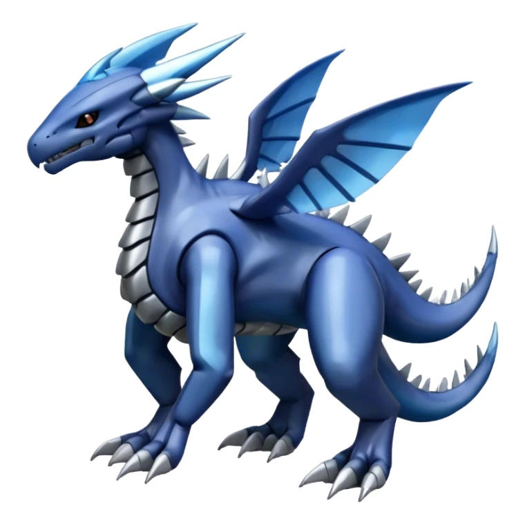 Futuristic Cool Cute Edgy Shiny Digimon-Dialga-Palkia-hybrid full body sticker