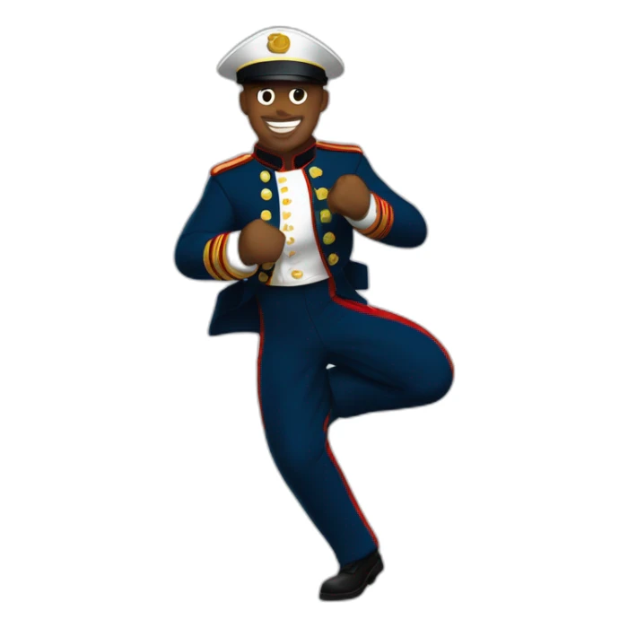 Marine lepenne qui danse sticker