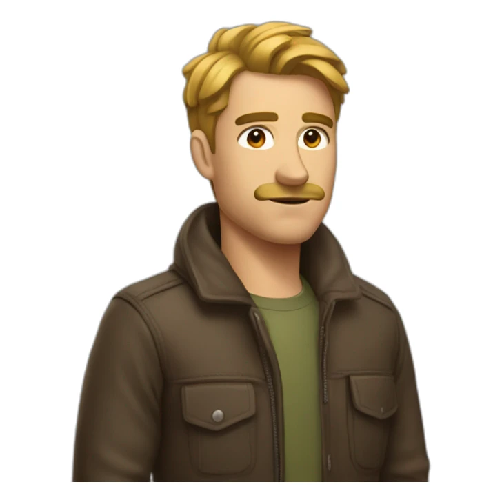 Homme qui vise bien sticker