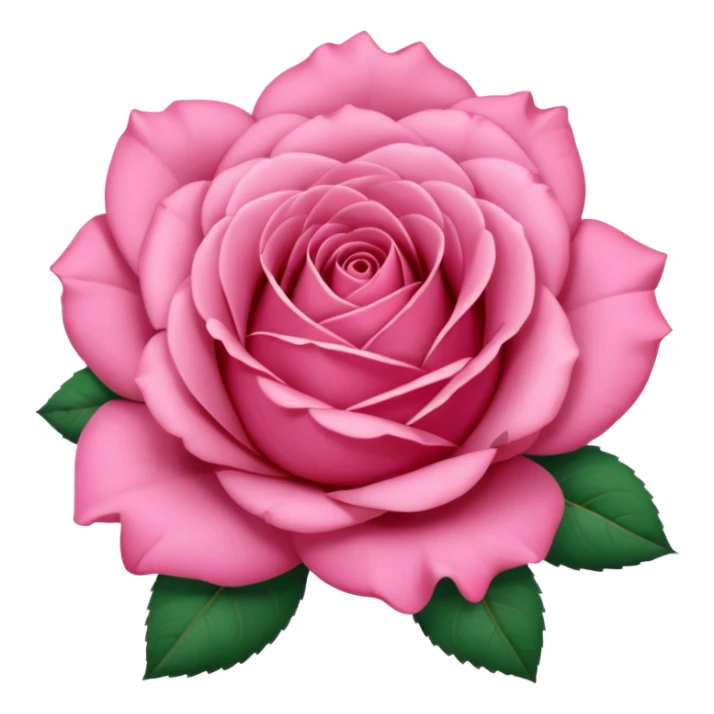 “A Polaroid photo of a pink rose  sticker