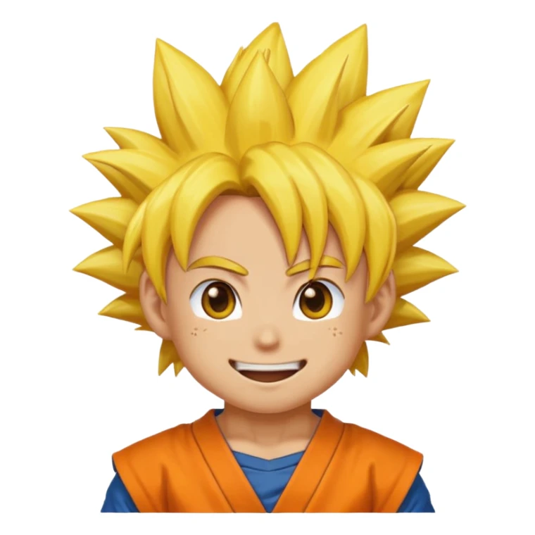 I want emoji of Goku sticker