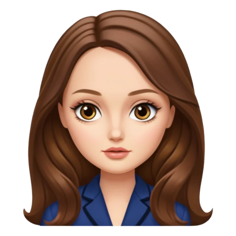 blair waldorf, pretty bratz baddie sticker