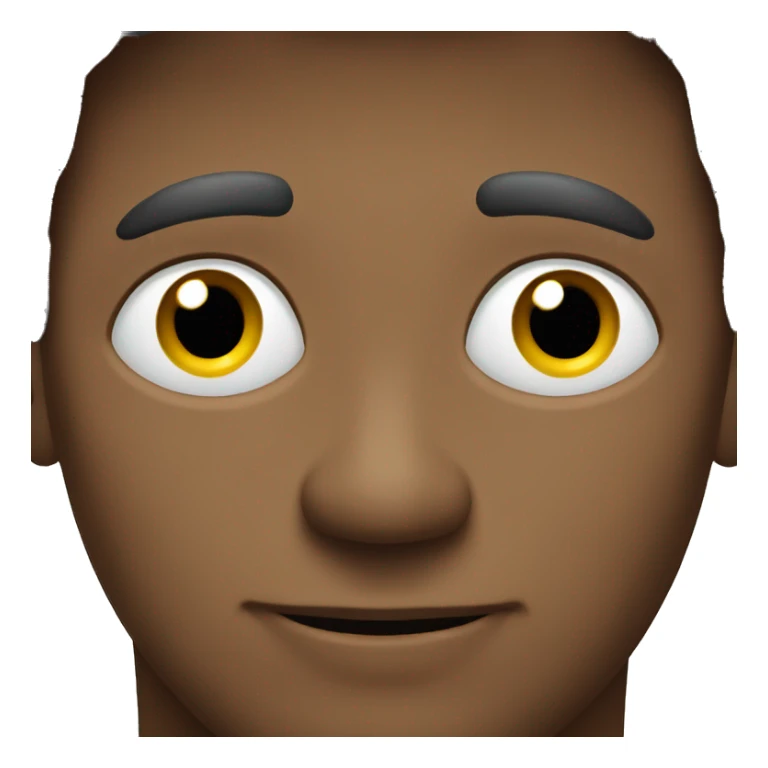 face with squinty eyes sticker