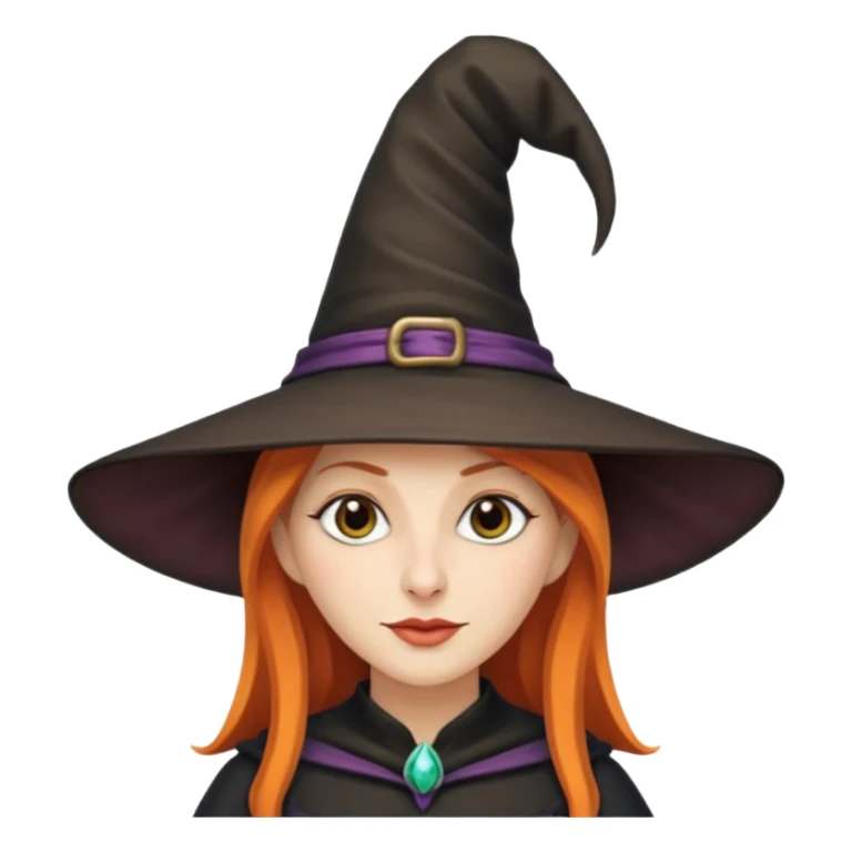witch with long nose memoji  sticker