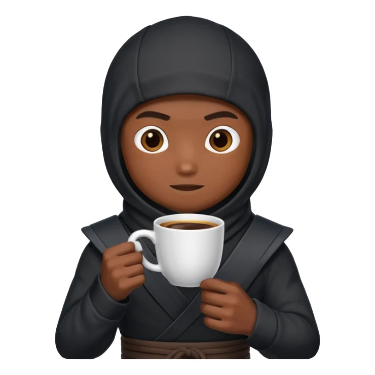 Ninja coffe sticker