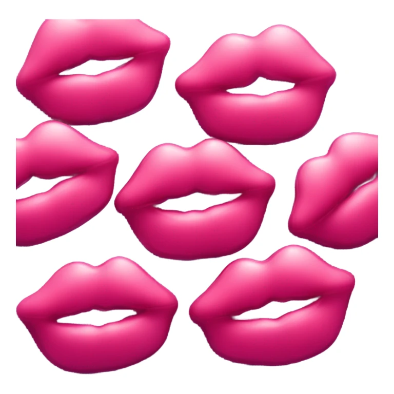 Kissing  gummy no tooth sticker