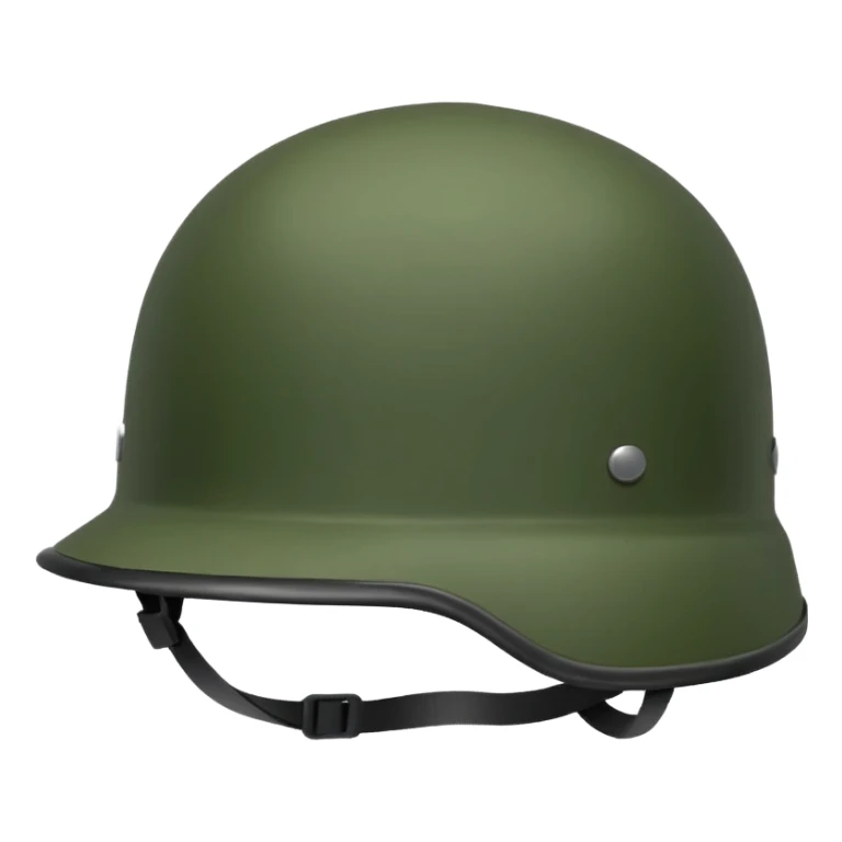 american military helmet, modern design, green color, strap sticker