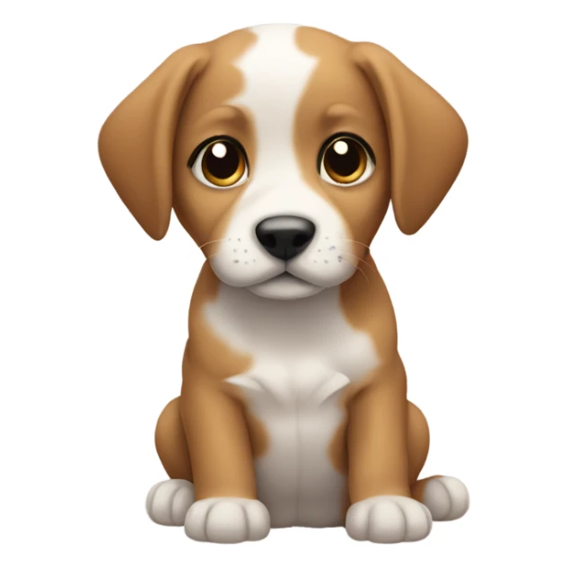 Puppy sticker