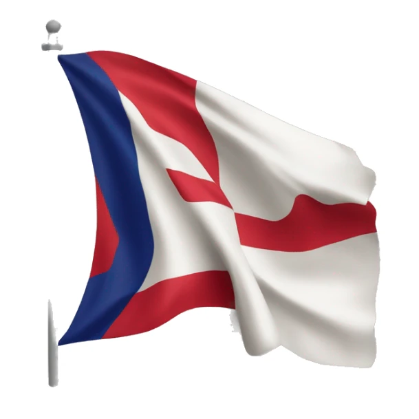 drapeau france avec une croix de lorraine au milieu  sticker