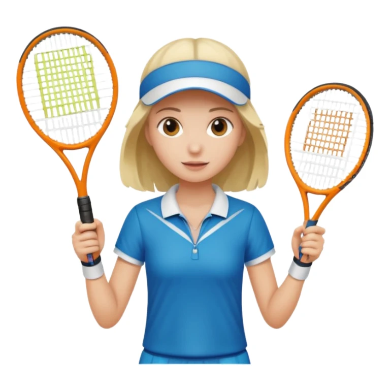 tennis girl outfit sticker