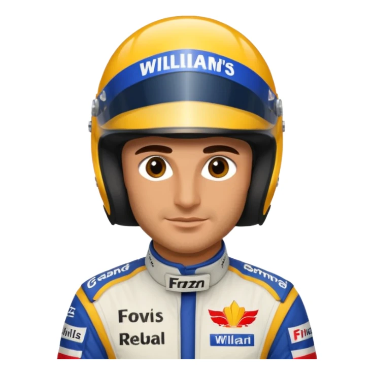 Carlos Sainz William's F1 driver sticker