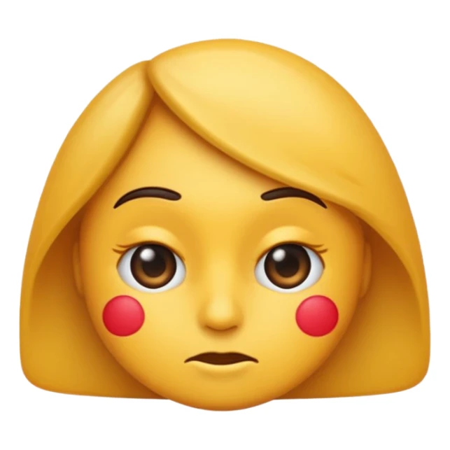 And emoji looking back giving a bombastic side eye sticker