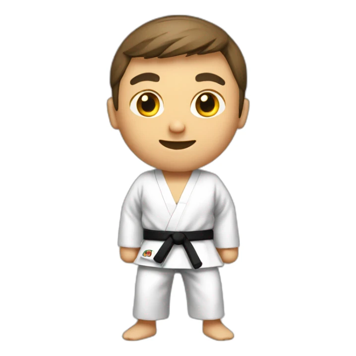 karate-winner-male sticker