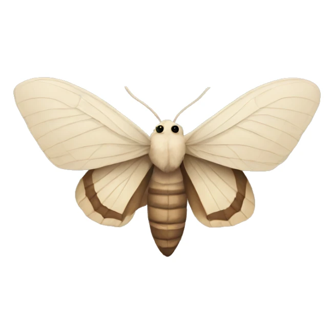 Moth sticker
