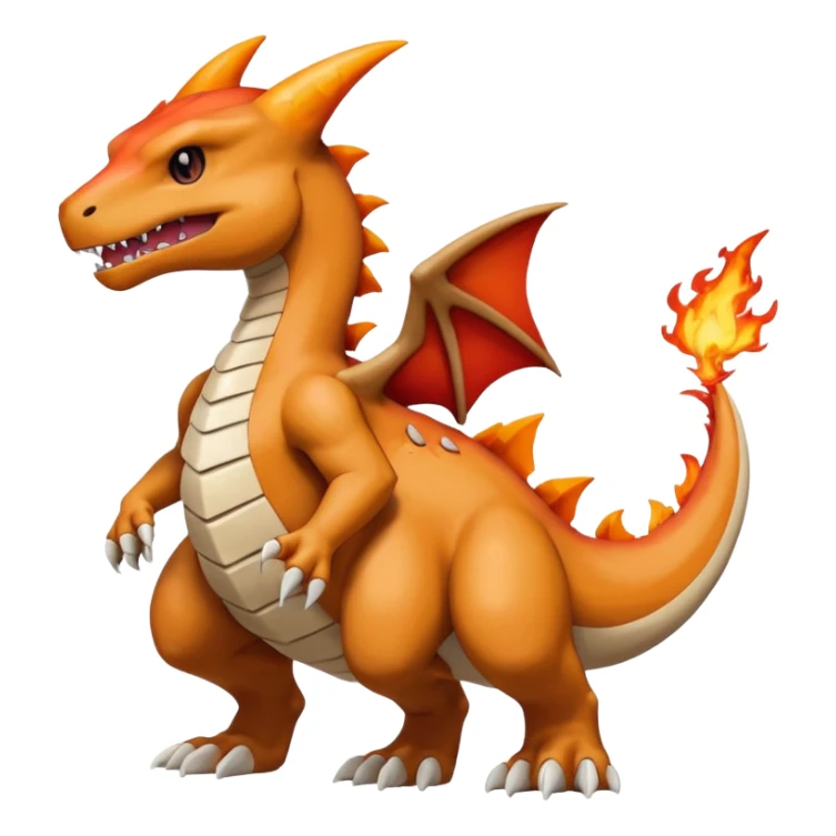 Marowak-Cubone-Charizard-fusion (full body) sticker