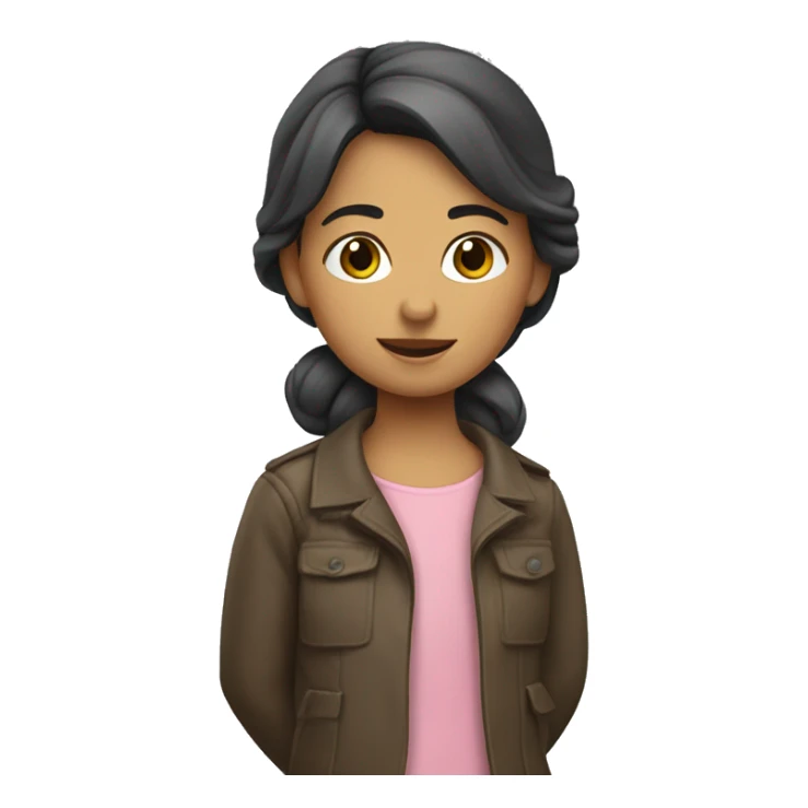 Niña conduciendo cuatrimoto sticker