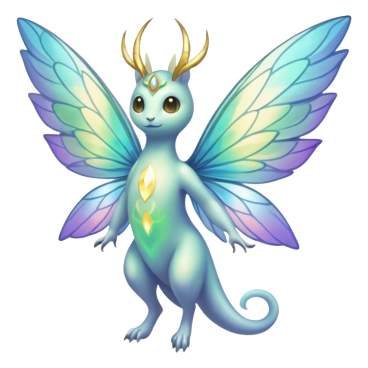 Spiritual divine Fairy-type Fakémon-animal-creature sticker