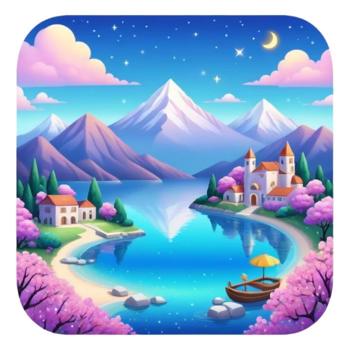 gorgeous beautiful sparkly aesthetic full scenic SCENERY sticker