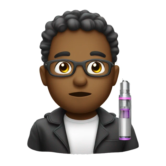 Cute vape sticker