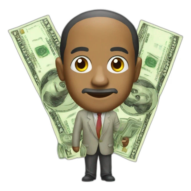 money brazzilian real sticker