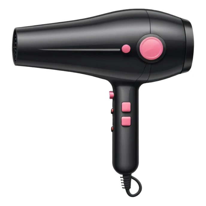 Secador de cabelo sticker