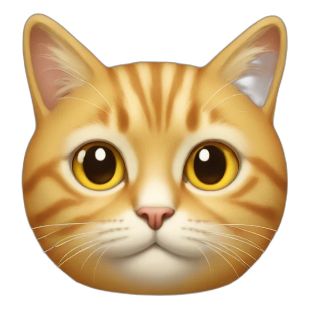 donald trump with cat face sticker