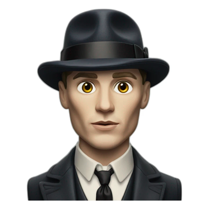 Tommy shelby peaky blinders realistic sticker