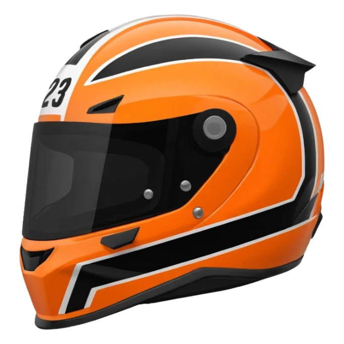 lando norris’ 2025 helmet sticker