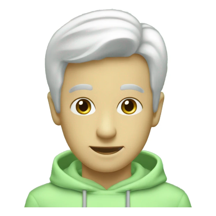 Ordinateur avec écrit dedans #Cherif et un fond d’écran vert pastel sticker