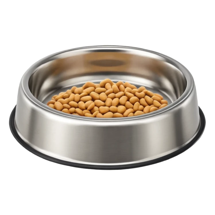 pet food bowl sticker