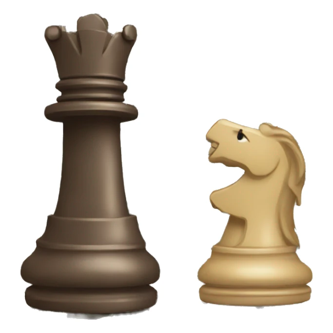 playing chess sticker