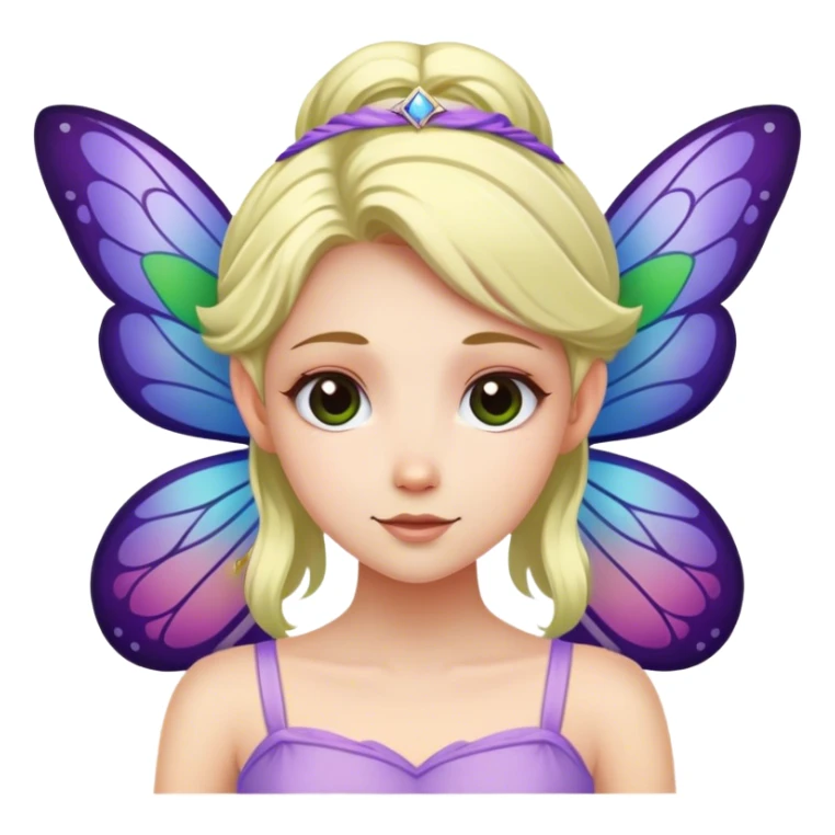 fairy clearly with a microsoft nametag dressed in microsoft windows colors  sticker