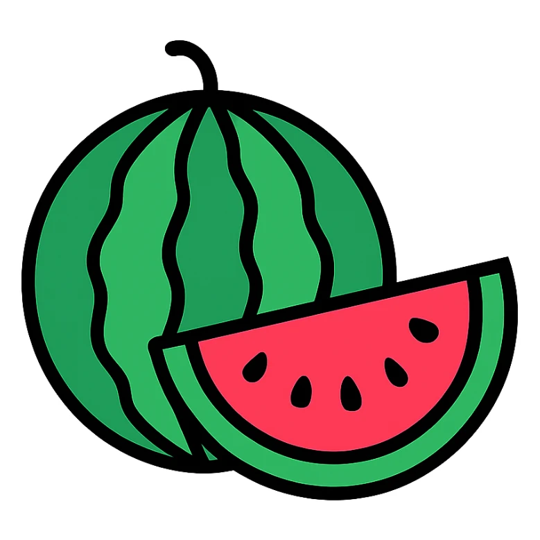watermelon sticker