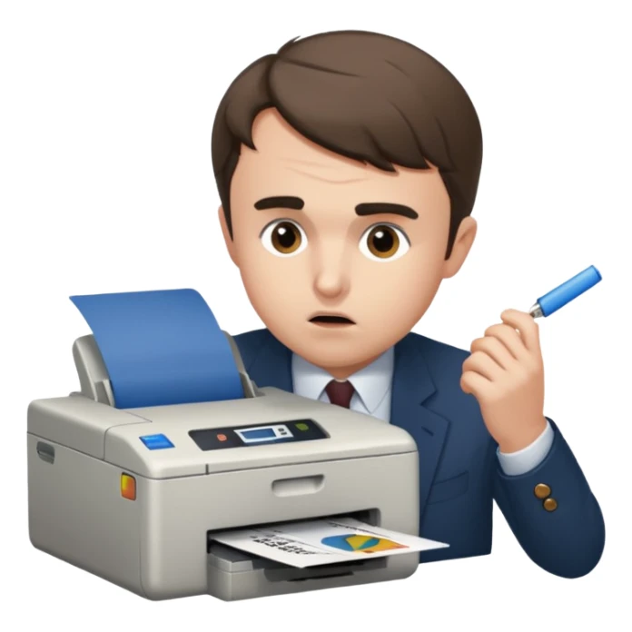 Charlie Kirk eating a printer sticker