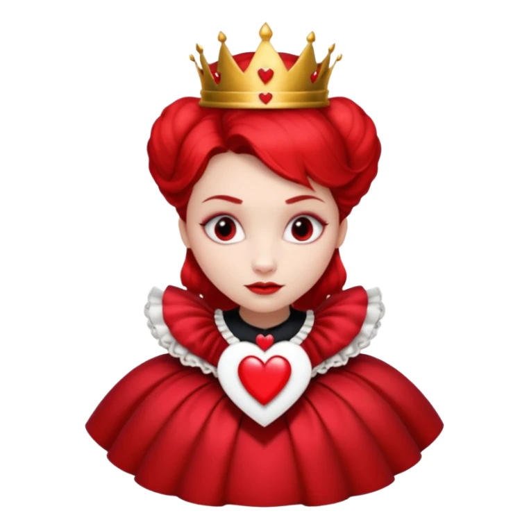 Red Queen from Alice in Wonderland movie sticker