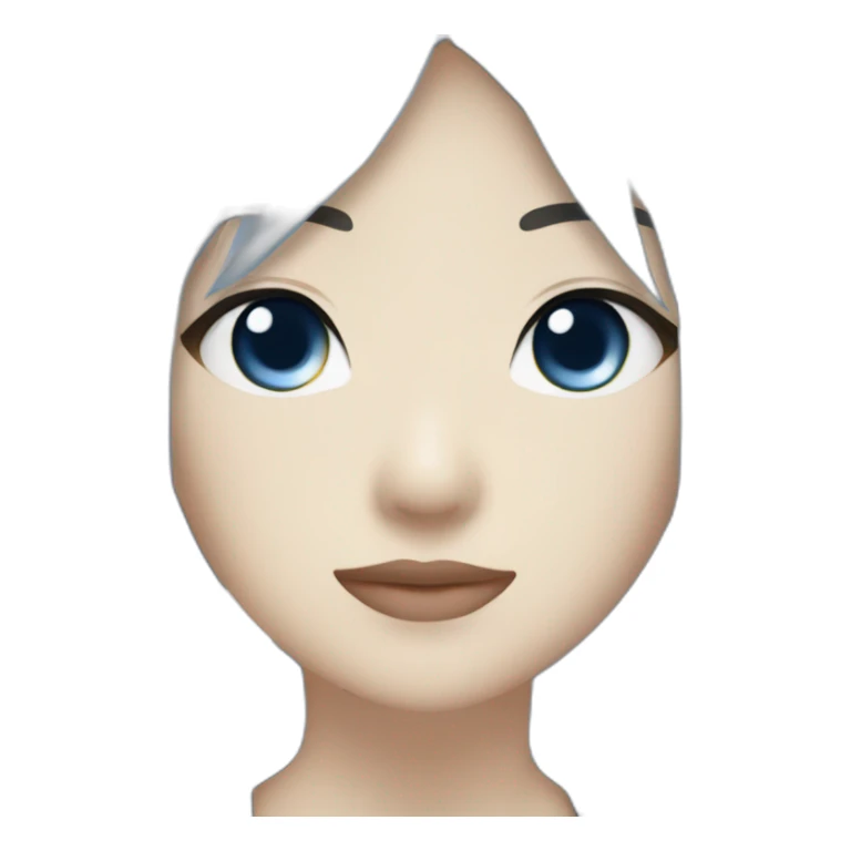 Kurenai Yuhi wearing blue sticker