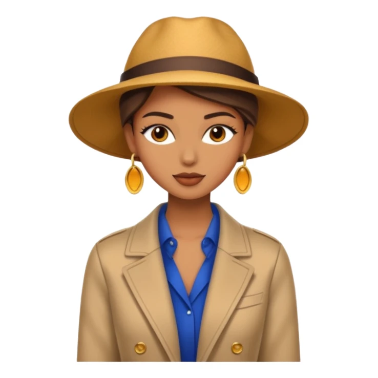 fashion model sticker